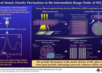 Angstrom-beam electron diffraction of SiO2 glass