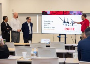 Repurposing Offshore Infrastructure for Clean Energy (ROICE) Program logo and lead