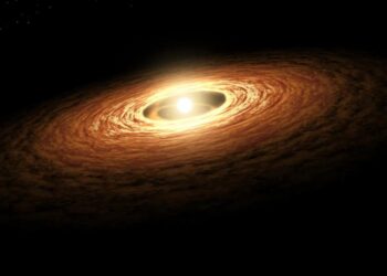 Artist’s Concept of Protoplanetary Disk