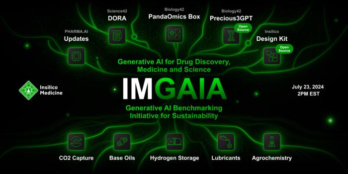 Insilico Medicine Hosts IMGAIA Product Launch Event: Announcing Sustainability Benchmarking Initiative and New Gen-AI Features of Pharma.AI Platform