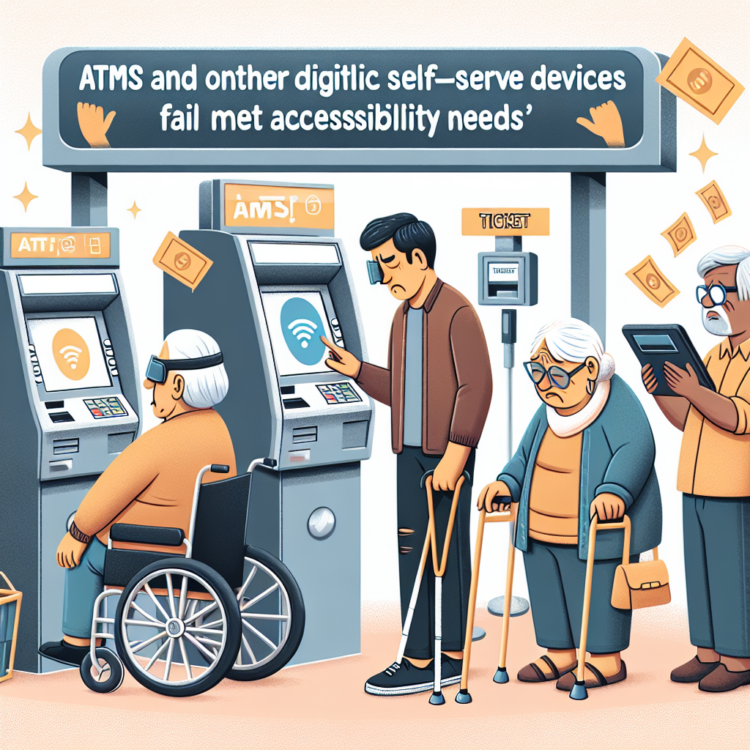 ATMs and other digital self-serve devices fail to meet accessibility needs