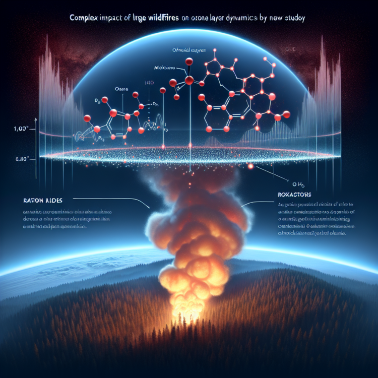 Complex impact of large wildfires on ozone layer dynamics unveiled by new study