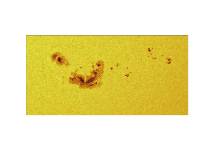 Big sunspot in'white light'