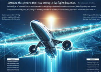 Electric aviation: Batteries that stay strong for the flight duration
