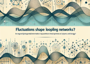 Fluctuations shape looping networks?