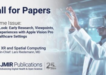 JMIR XR and Spatial Computing is inviting submissions for a new theme issue titled “First Look: Early Research, Viewpoints, and Experiences with Apple Vision Pro in Health Care Settings”