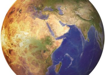 Venus to Earth transition