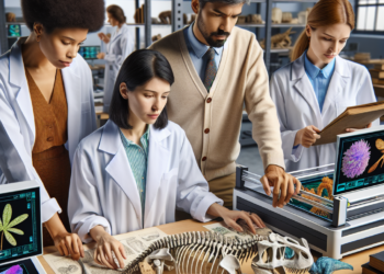 Meet the team 3D modelling France’s natural history collections