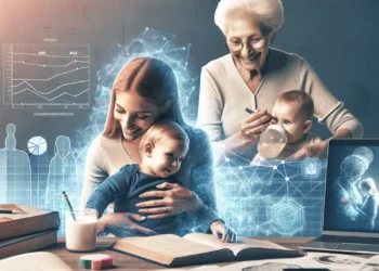 Mothers who receive childcare support from maternal grandparents show more optimized
