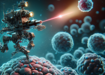 Nanorobot with hidden weapon kills cancer cells