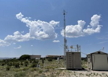 Research station at the national park