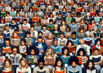 Over 200 conference attendees read from their favorite banned book at the ALA Annual Conference