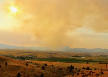 Rangeland wildfire