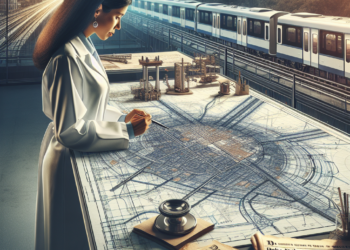 Schrag studying history Of Dulles Corridor Metrorail Project