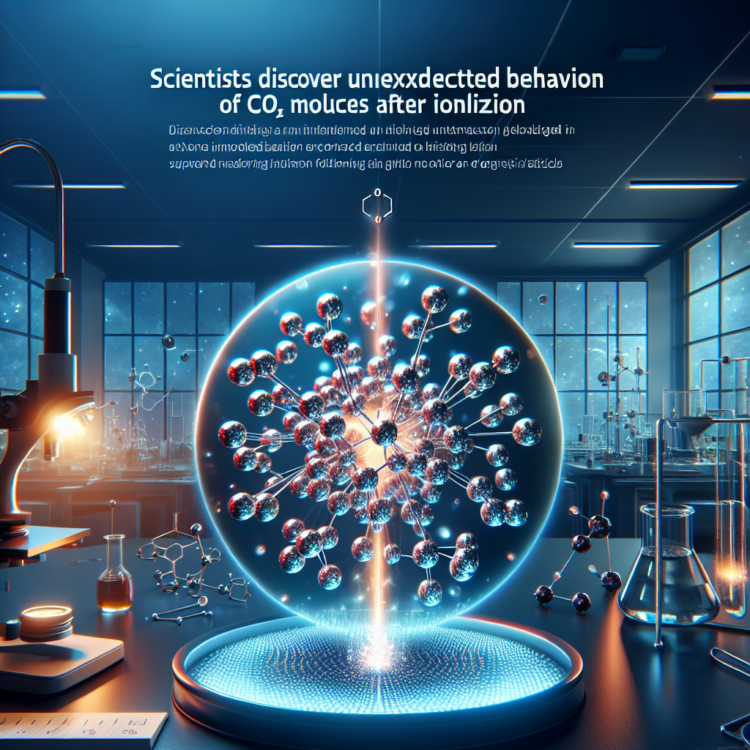 Scientists discover unexpected behavior in dimers of CO₂ molecules after ionization