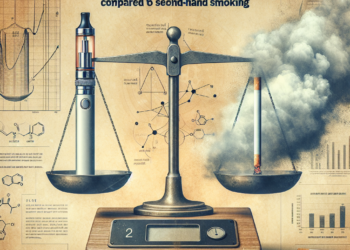 Second-hand vaping exposure very low compared to second-hand smoking