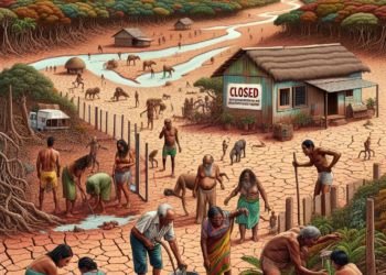 Severe droughts limit Amazonian communities’ access to basic services
