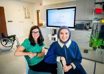 Laura Rice and Sahel Moein