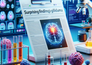 Surprising finding in glioblastomas: