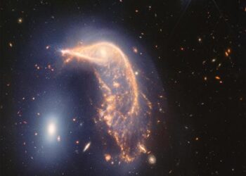 Interacting Galaxies Arp 142 (NIRCam and MIRI)