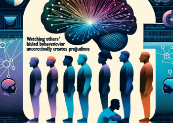 Watching others’ biased behavior unconsciously creates prejudice