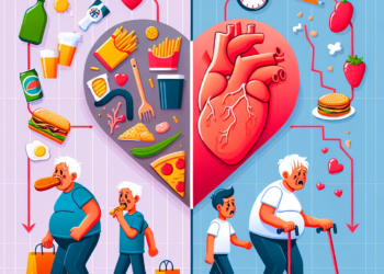 Weight gain in young and middle-aged adults is linked to poor heart health in older age