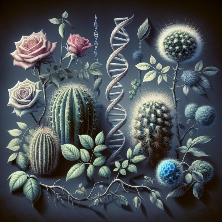 Genetic insights into how prickles develop across different plants, despite evolutionary separation