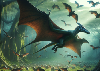 Giant prehistoric flying reptile took off using similar method to bats, study finds