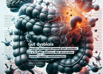 Gut dysbiosis impairs intestinal renewal and lipid absorption in Scarb2