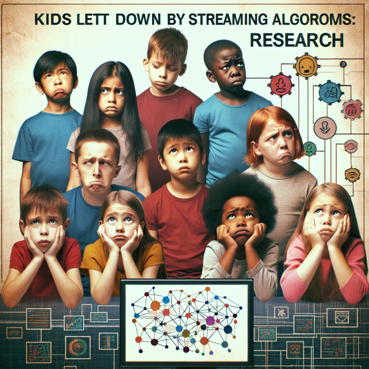 Kids let down by streaming algorithms: research