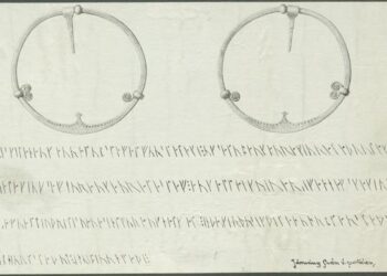 Ink drawing of the Forsa Ring