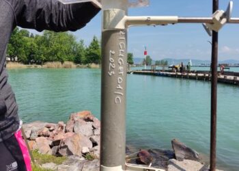 Sampling on Lake Balaton