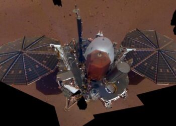 InSight’s First Selfie