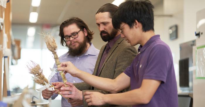 Christopher Topp, PhD, Member and Principal Investigator of the Danforth Plant Science Center and his lab members