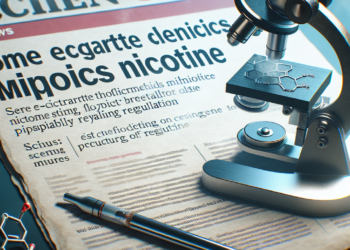 Some e-cigarette chemicals mimic nicotine, possibly bypassing regulation