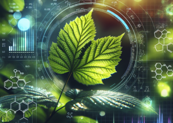 Spectral measurements capable of estimating nutrient content of forest tree leaves