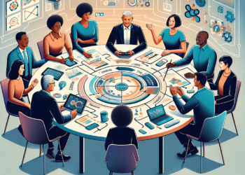 Teams forge communication shortcuts across large organizations to keep information flowing