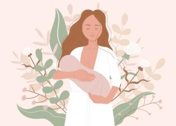 Mother Breastfeeding Baby