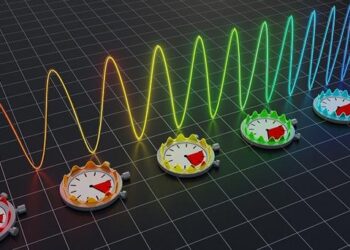 Precise tracking of the color of the sweeping laser at every point in time.