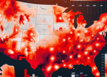 Trends of heat-related deaths in the US, 1999-2023
