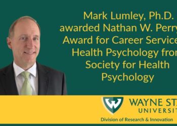 Dr. Mark Lumley, distinguished professor of psychology, Wayne State University