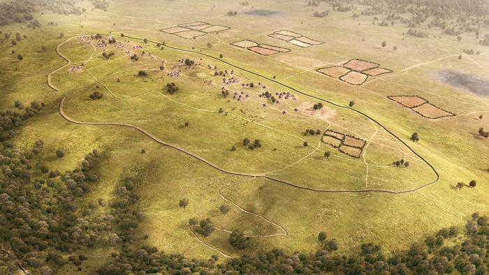 Enclosed hill-top site of Kapellenberg, Hofheim, German