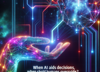 When AI aids decisions, when should humans override?