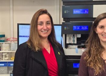 (Left to right) - Prof. Ronit Satchi-Fainaro and doctoral student Shani Koshrovski-Michael.