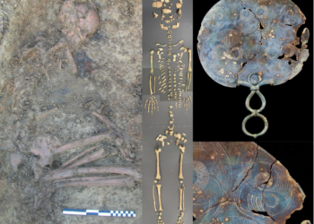 Durotrigian burial of a young woman from Langton Herring sampled for DNA