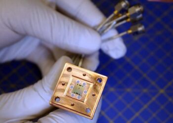 Tiny but powerful quantum refrigerator