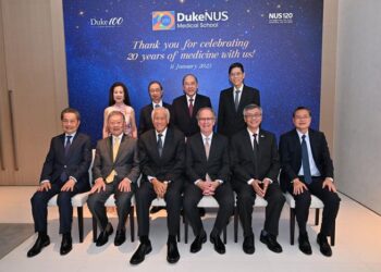 Duke-NUS 20th anniversary gala dinner