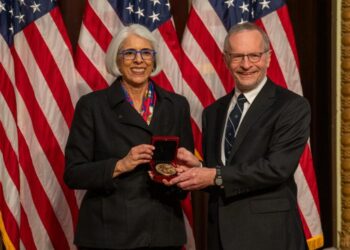 Richard Alley being awarded National Medal of Science