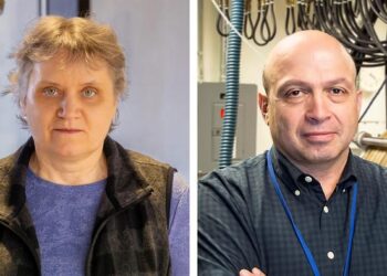 Elena Belova and Yevgeny Raitses