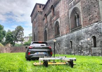 Ground-penetrating radar reveals new secrets under Milan's Sforza Castle
